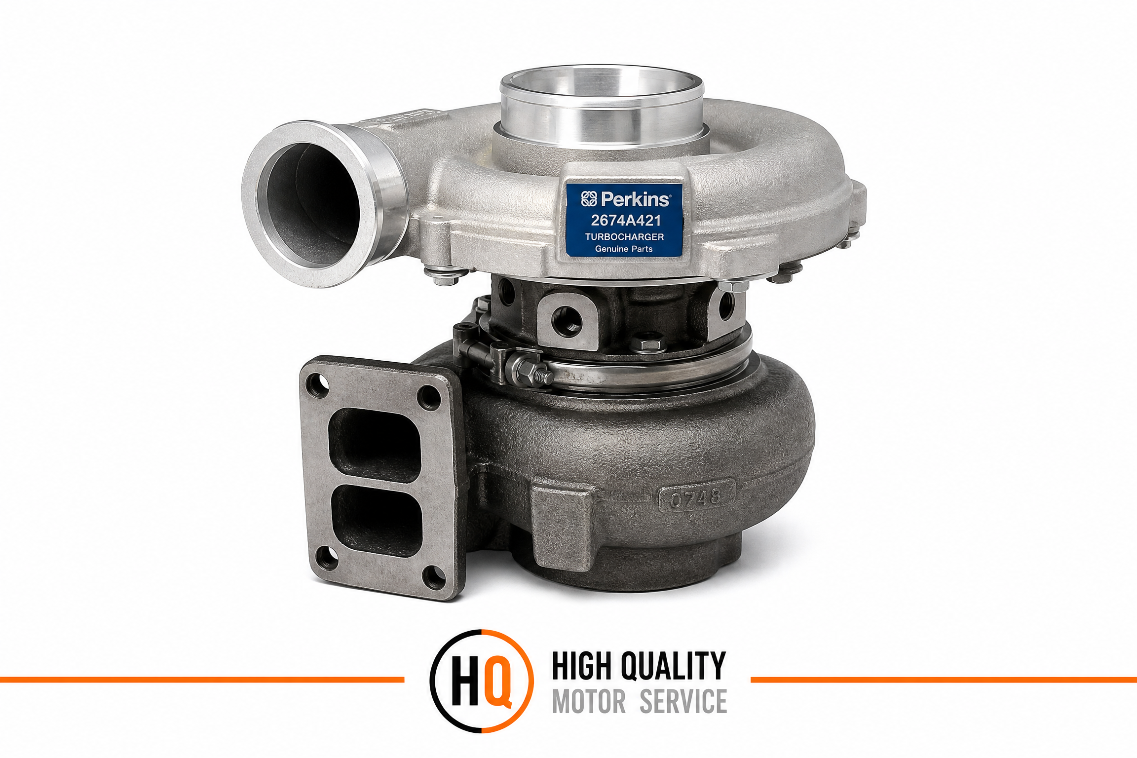 Perkins Turbocharger 2674A421 - High-Performance Engine Induction